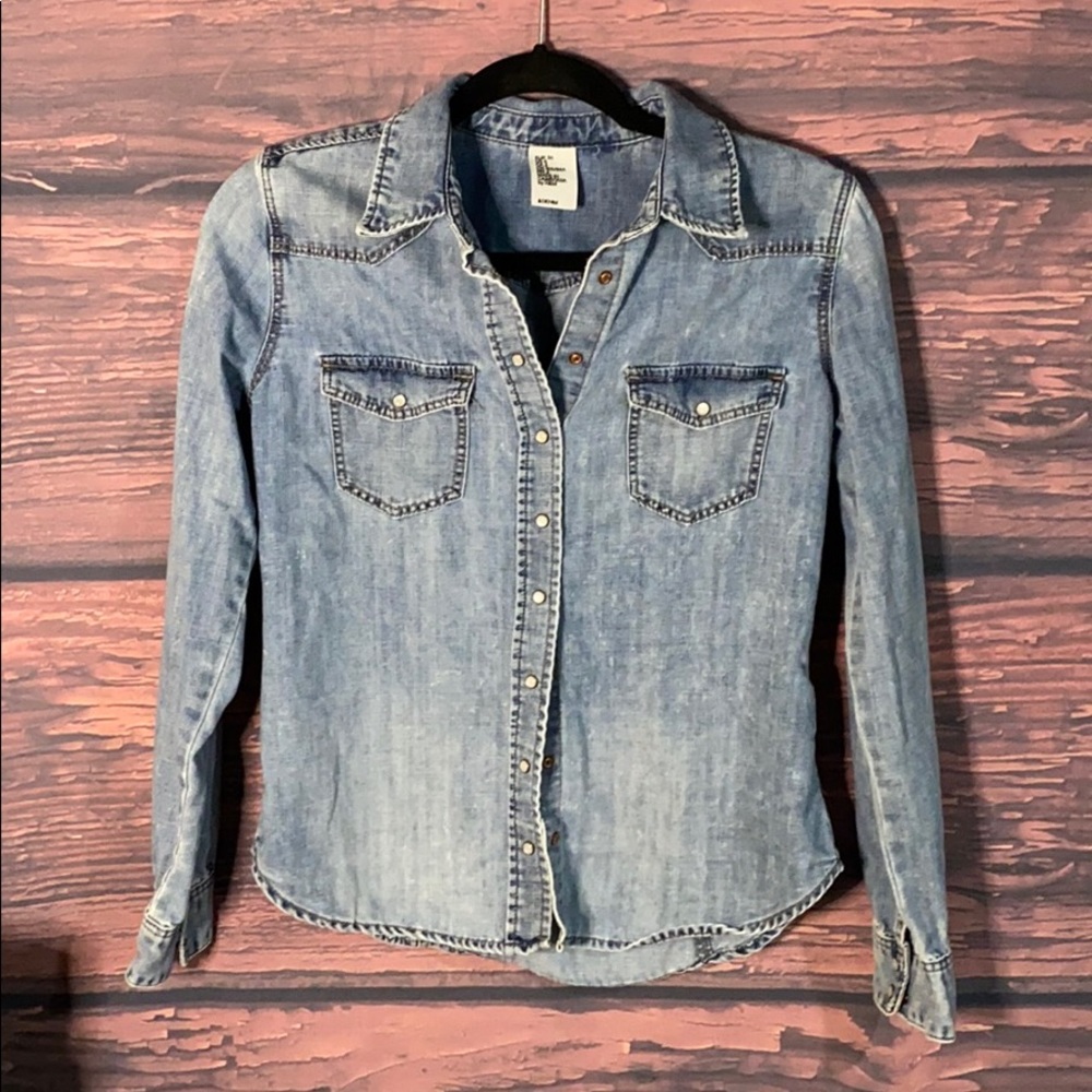 &Denim by H&M denim shirt